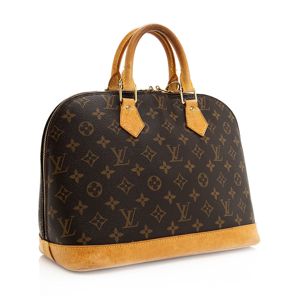 Louis Vuitton Vintage Monogram Canvas Alma PM Satchel - FINAL SALE (SHF-20153)