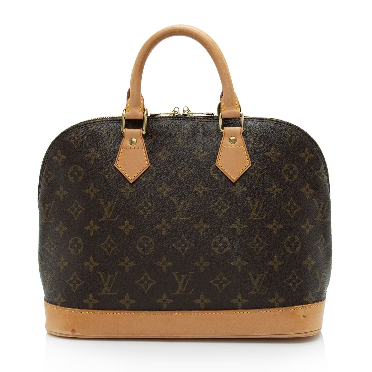 Louis Vuitton Vintage Monogram Canvas Alma PM Satchel (SHF-Z8pdA9)