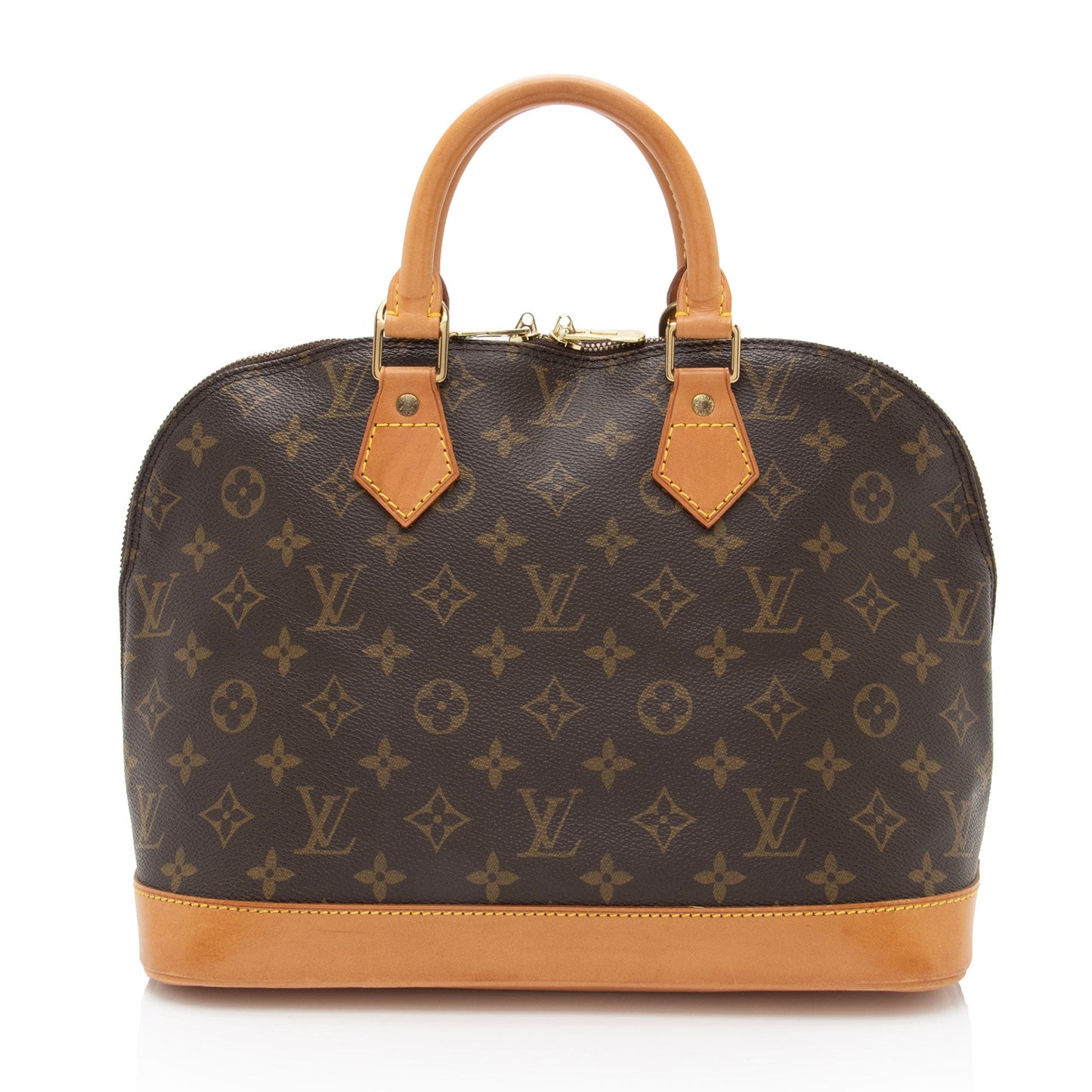 Louis Vuitton Vintage Monogram Canvas Alma PM Satchel (SHF-1flhkd)