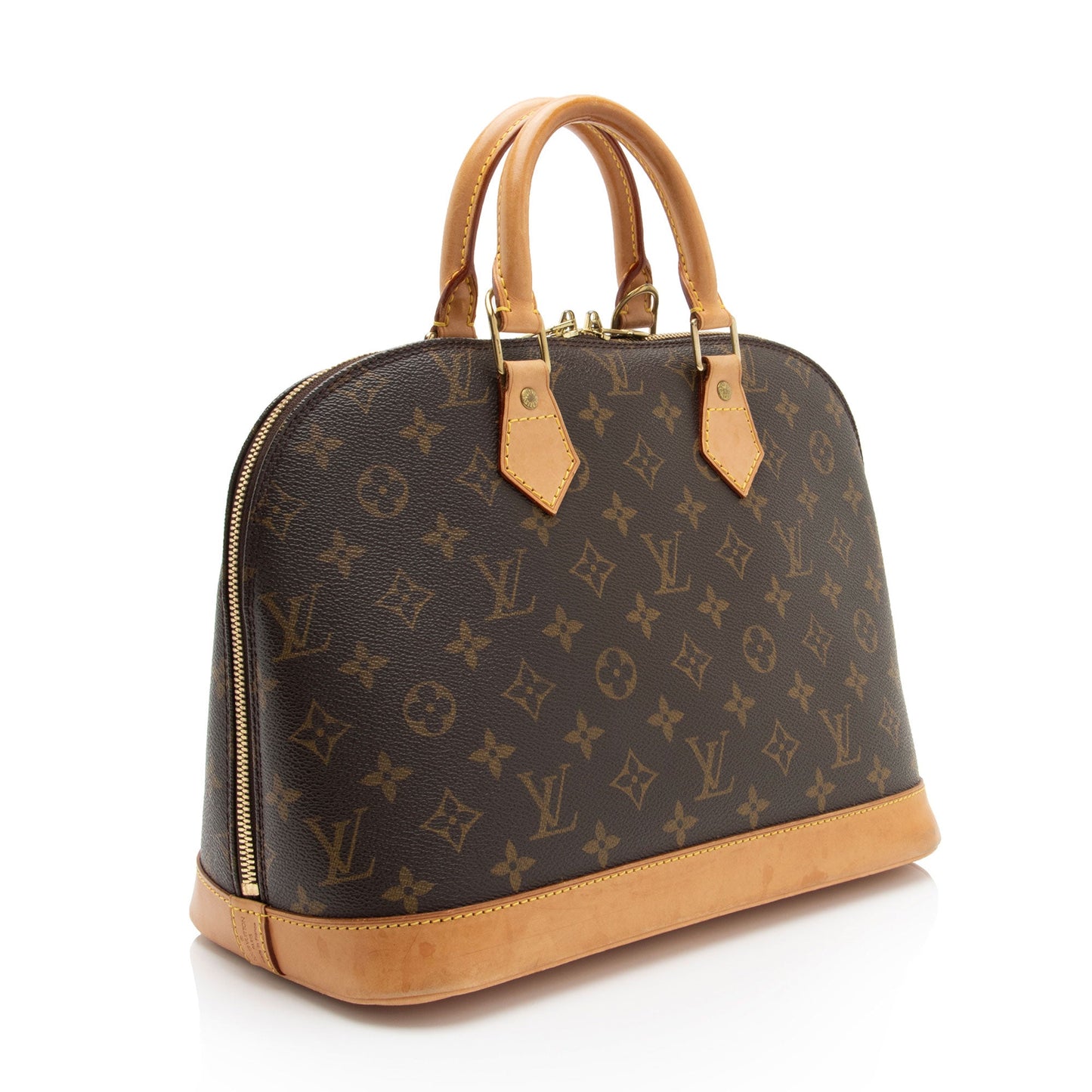 Louis Vuitton Vintage Monogram Canvas Alma PM Satchel (SHF-25edE1)