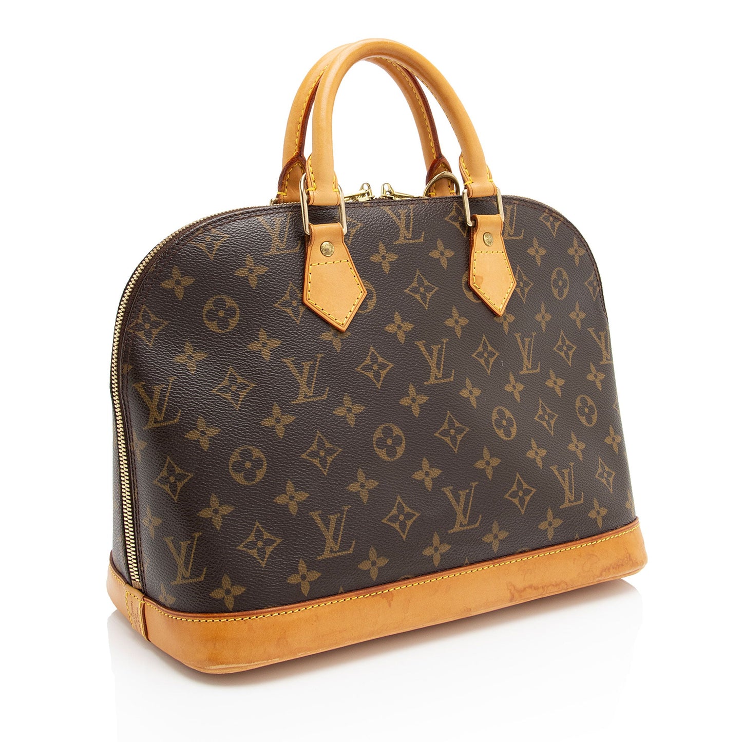 Louis Vuitton Vintage Monogram Canvas Alma PM Satchel (SHF-U8Ixq0)