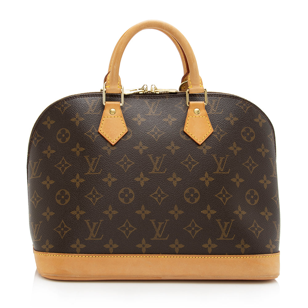 Louis Vuitton Vintage Monogram Canvas Alma PM Satchel (SHF-17770)