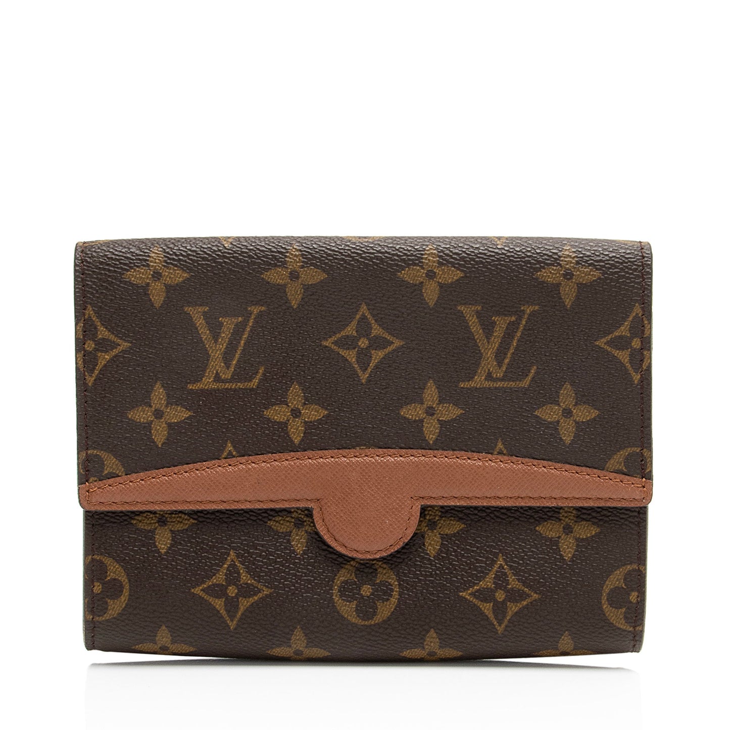 Louis Vuitton Vintage Monogram Canvas Arche Clutch