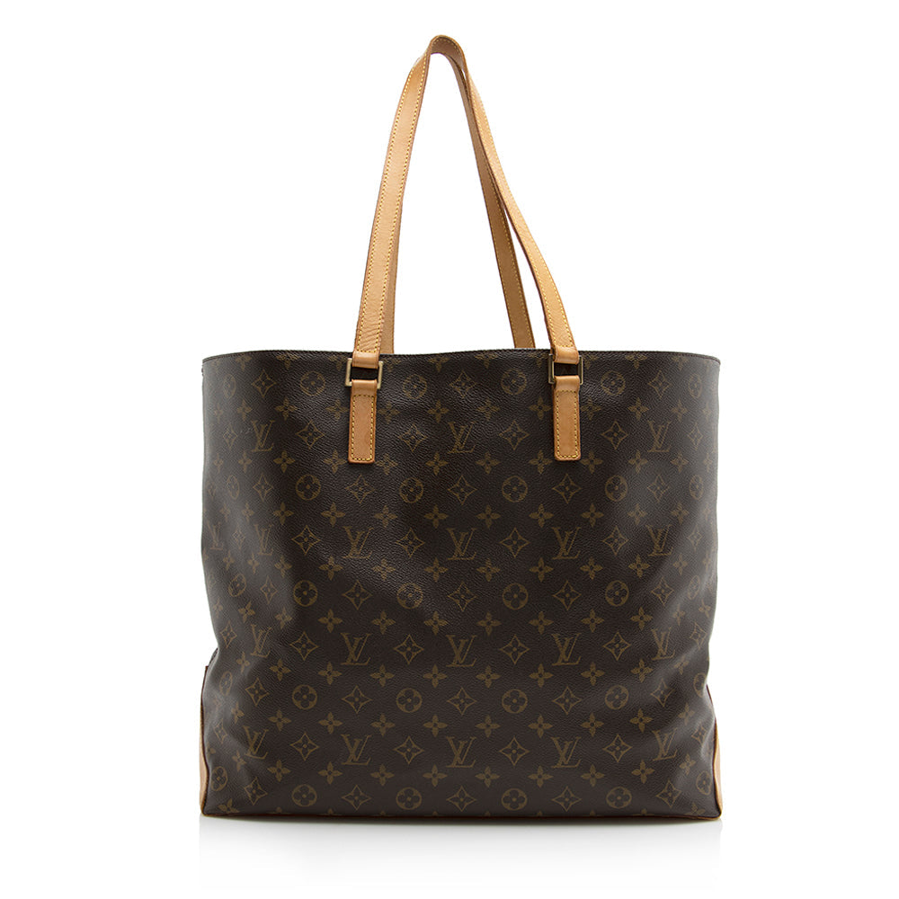 Louis Vuitton Vintage Monogram Canvas Cabas Alto Tote (SHF-21437)