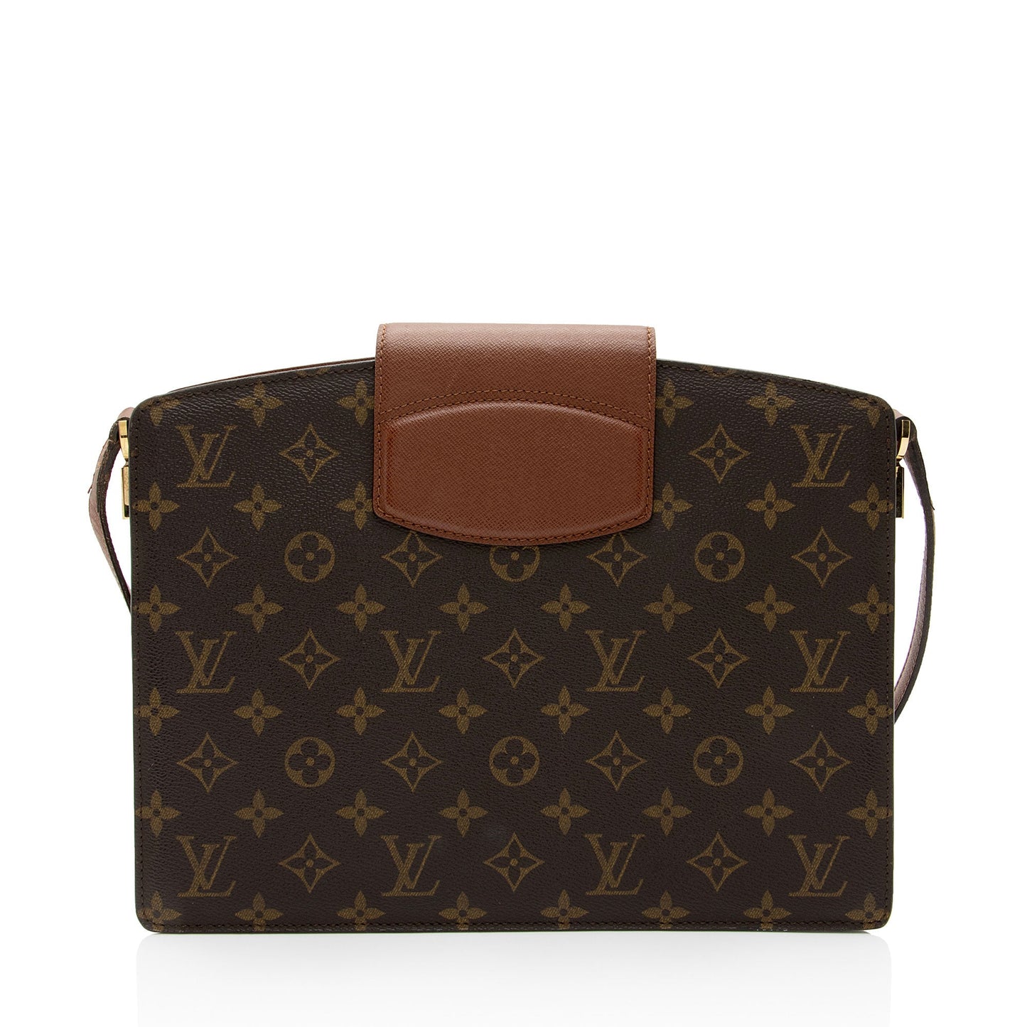 Louis Vuitton Vintage Monogram Canvas Courcelles Shoulder Bag (SHF-I2MY1k)
