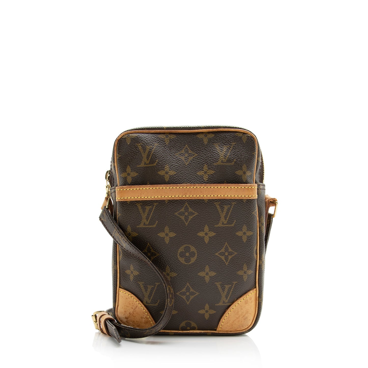 Louis Vuitton Vintage Monogram Canvas Danube Shoulder Bag (SHF-23753)