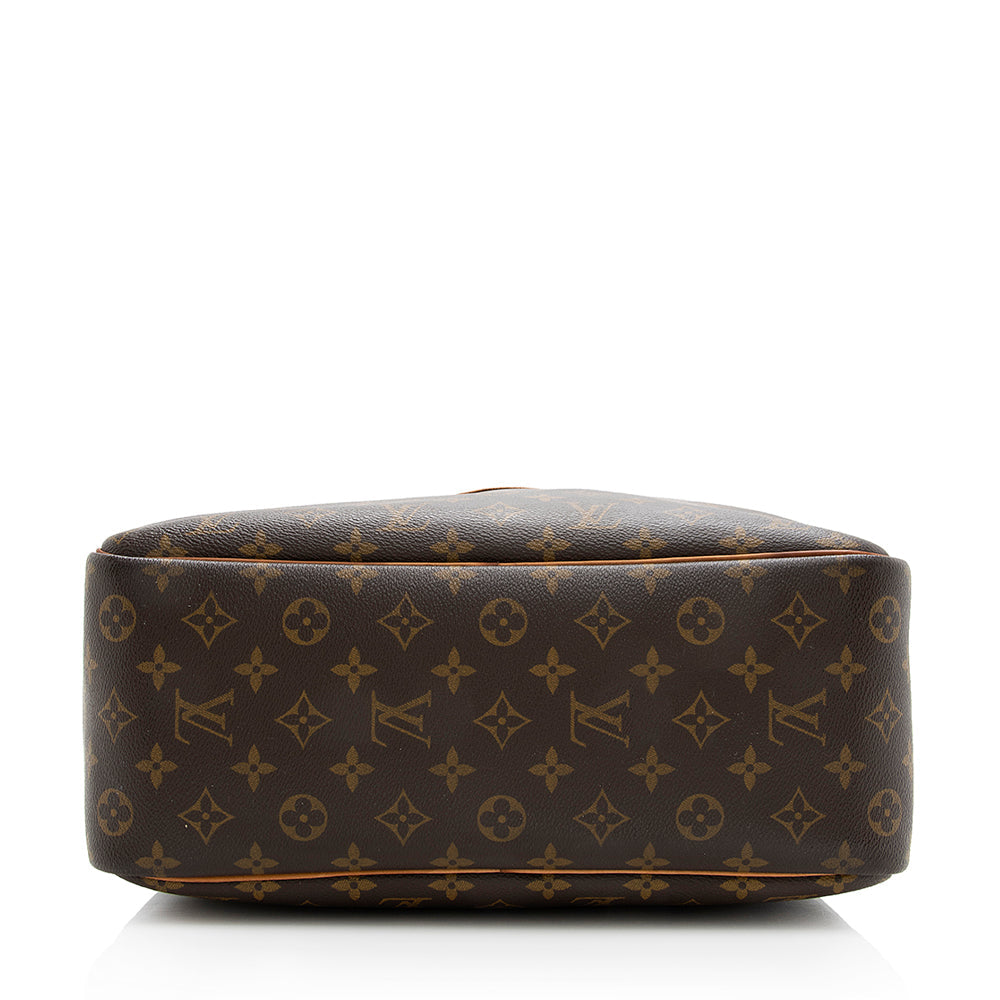 Louis Vuitton Vintage Monogram Canvas Deauville Satchel (SHF-19543)