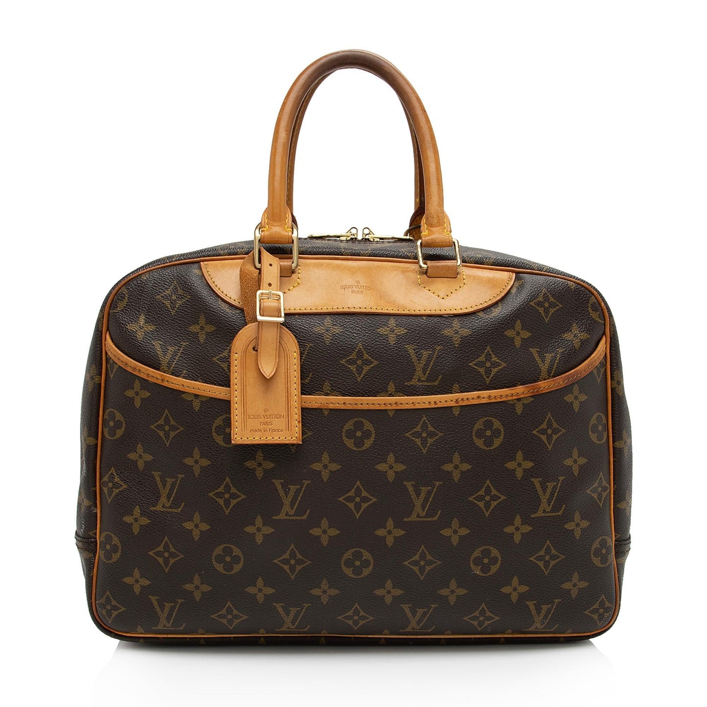 Louis Vuitton Vintage Monogram Canvas Deauville Satchel (SHF-w4i8Ug)