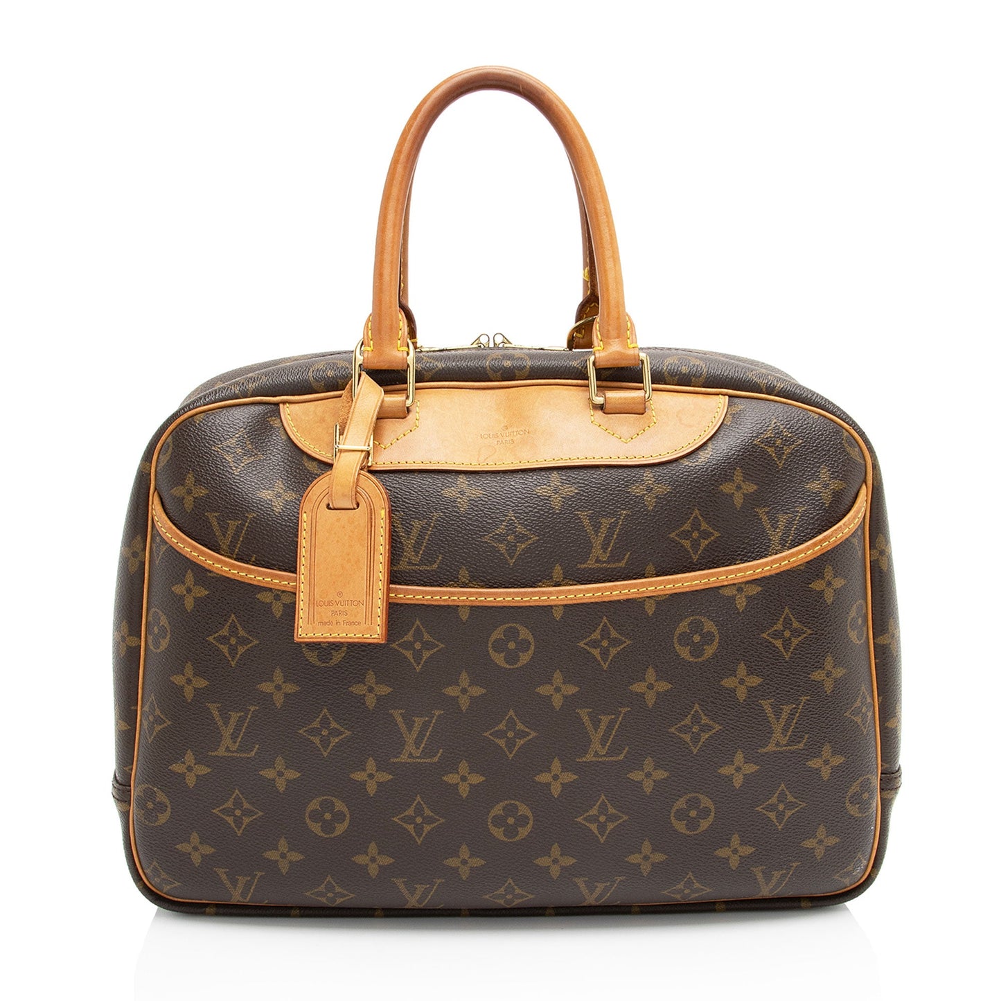 Louis Vuitton Vintage Monogram Canvas Deauville Satchel (SHF-JMcMDX)