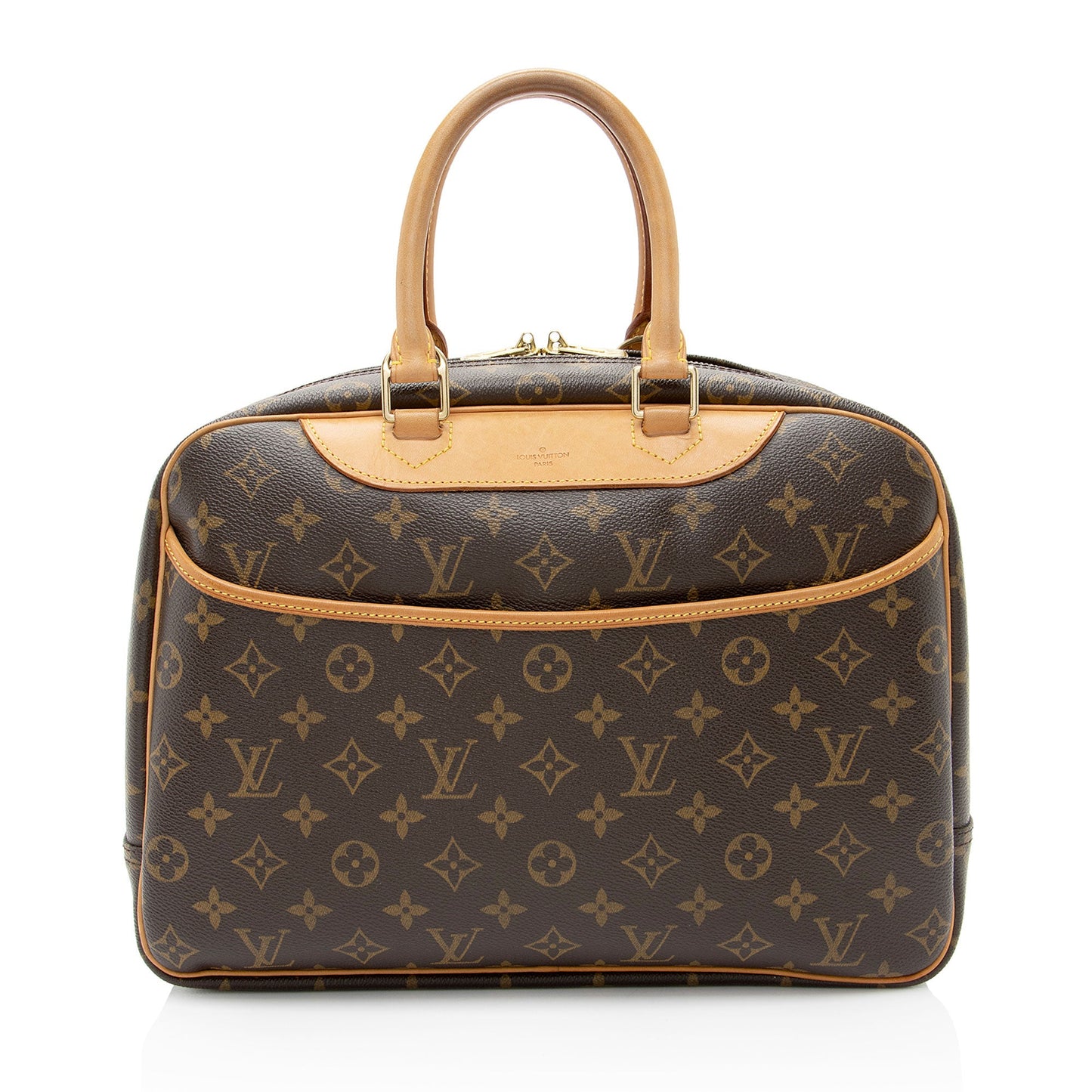 Louis Vuitton Vintage Monogram Canvas Deauville Satchel (SHF-4uDvMP)