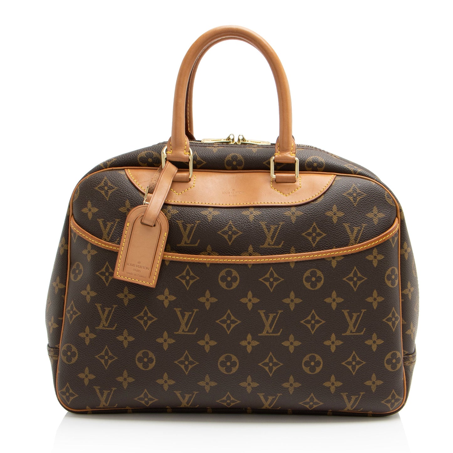 Louis Vuitton Vintage Monogram Canvas Deauville Satchel (SHF-SF3DA1)
