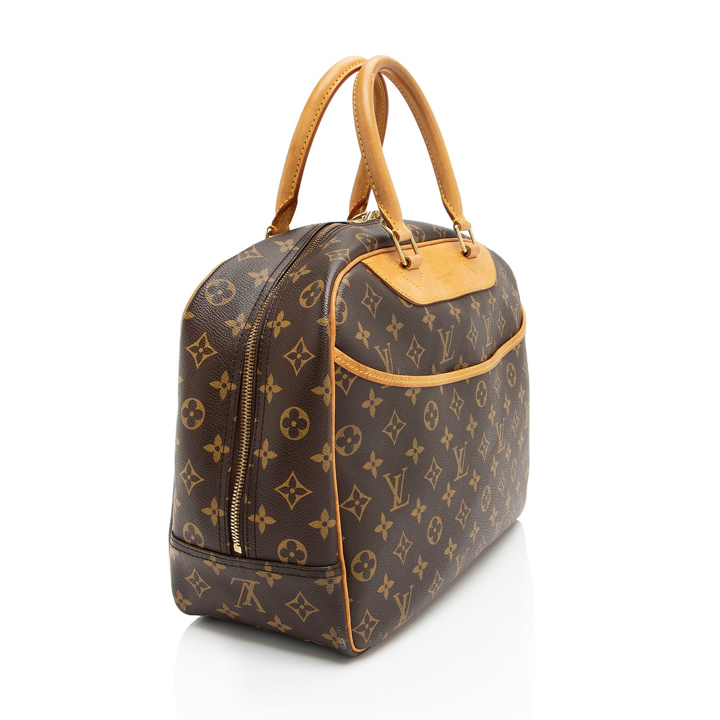 Louis Vuitton Vintage Monogram Canvas Deauville Satchel