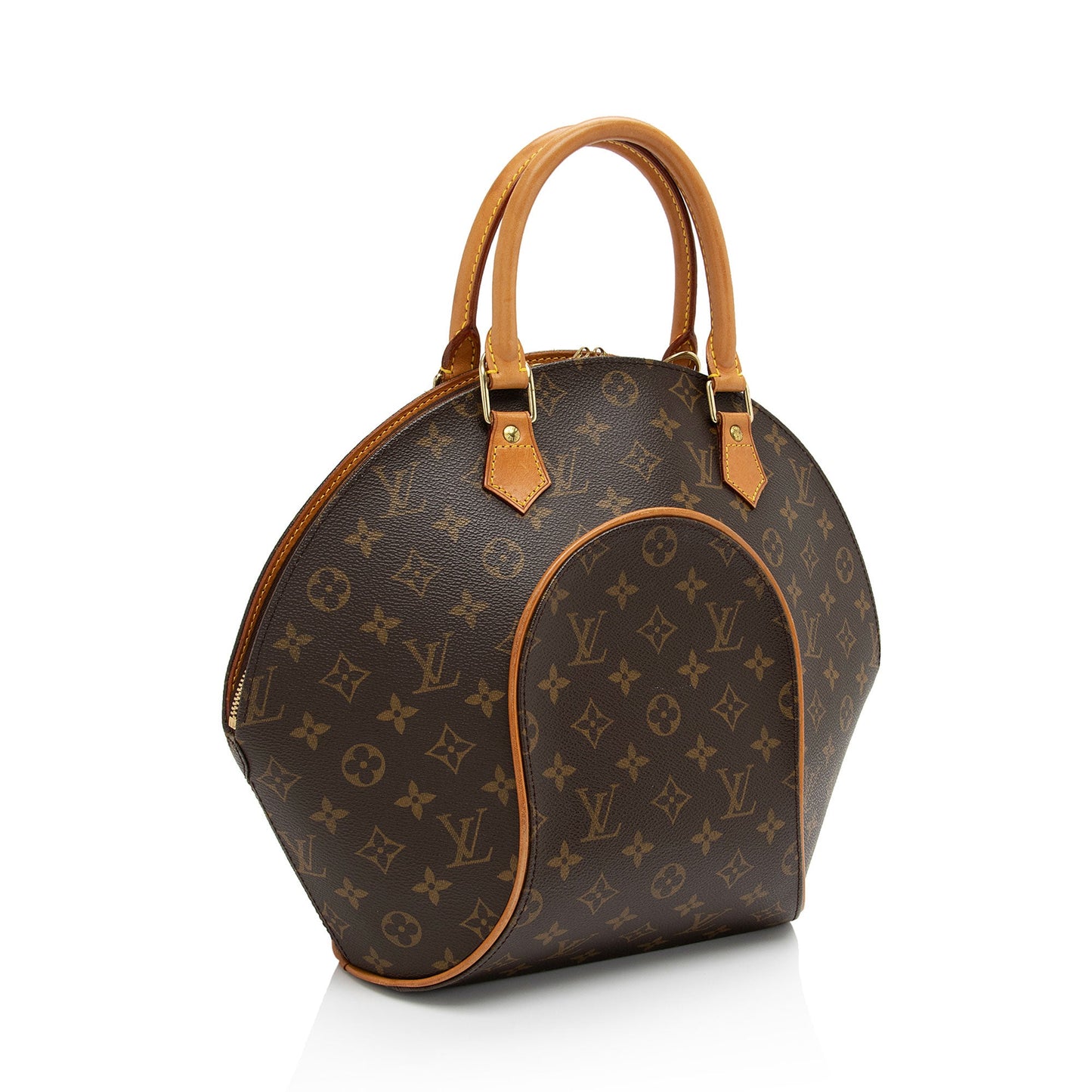 Louis Vuitton Vintage Monogram Canvas Ellipse MM Satchel (SHF-D0yLbR)