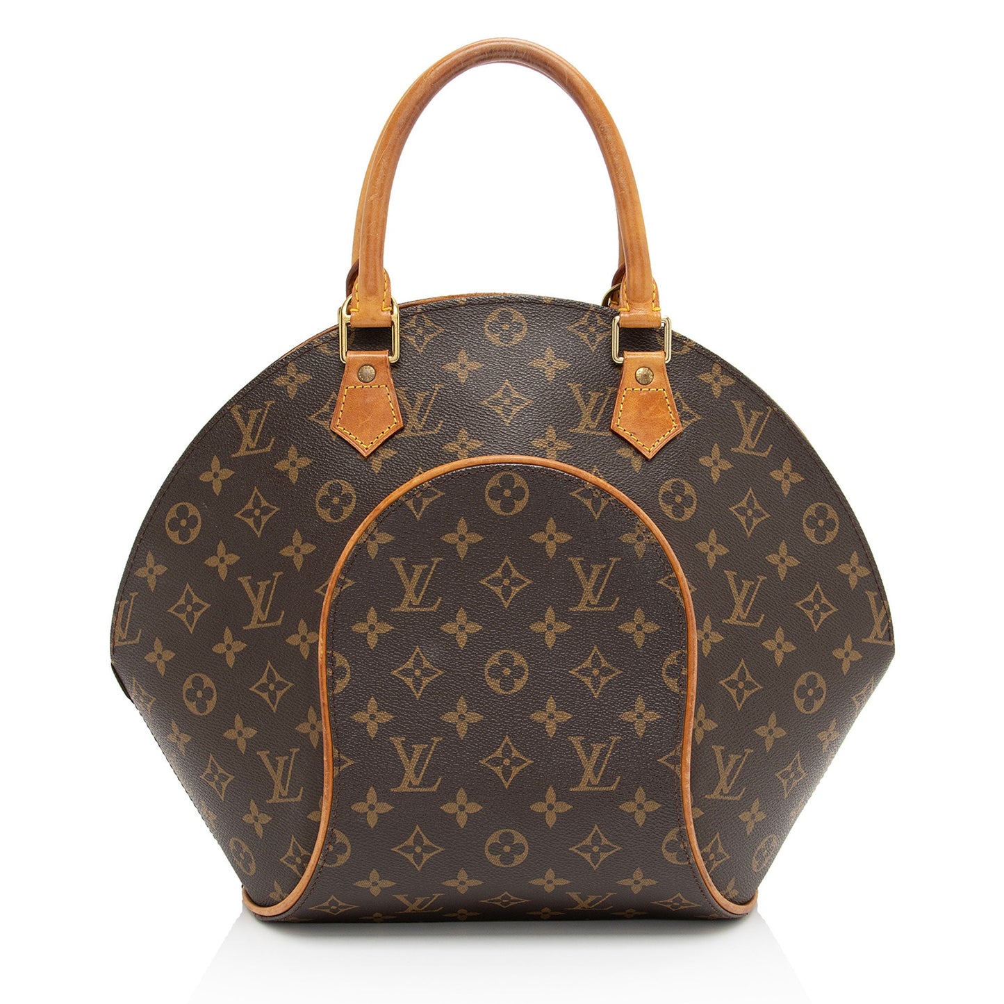 Louis Vuitton Vintage Monogram Canvas Ellipse MM Satchel (SHF-Q5YnDH)