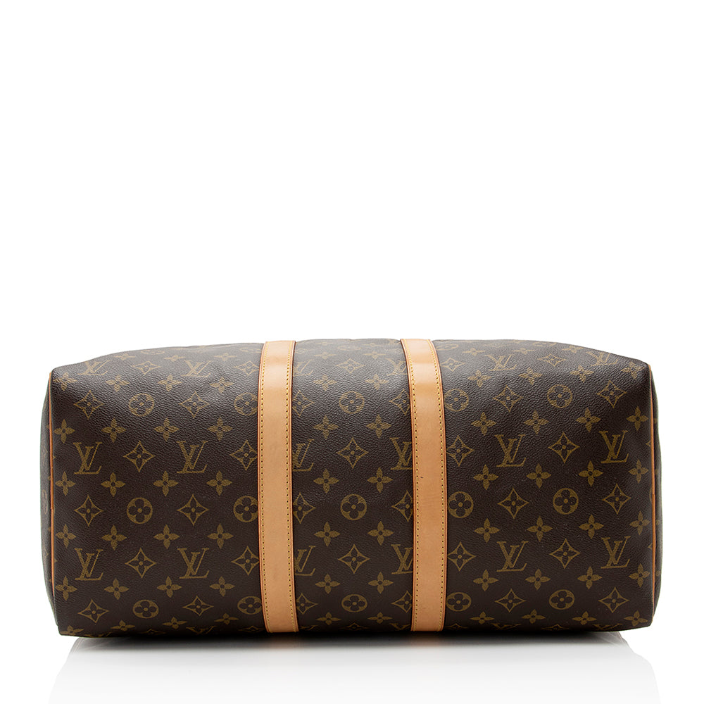Louis Vuitton Vintage Monogram Canvas Keepall 45 Duffel Bag (SHF-21651)