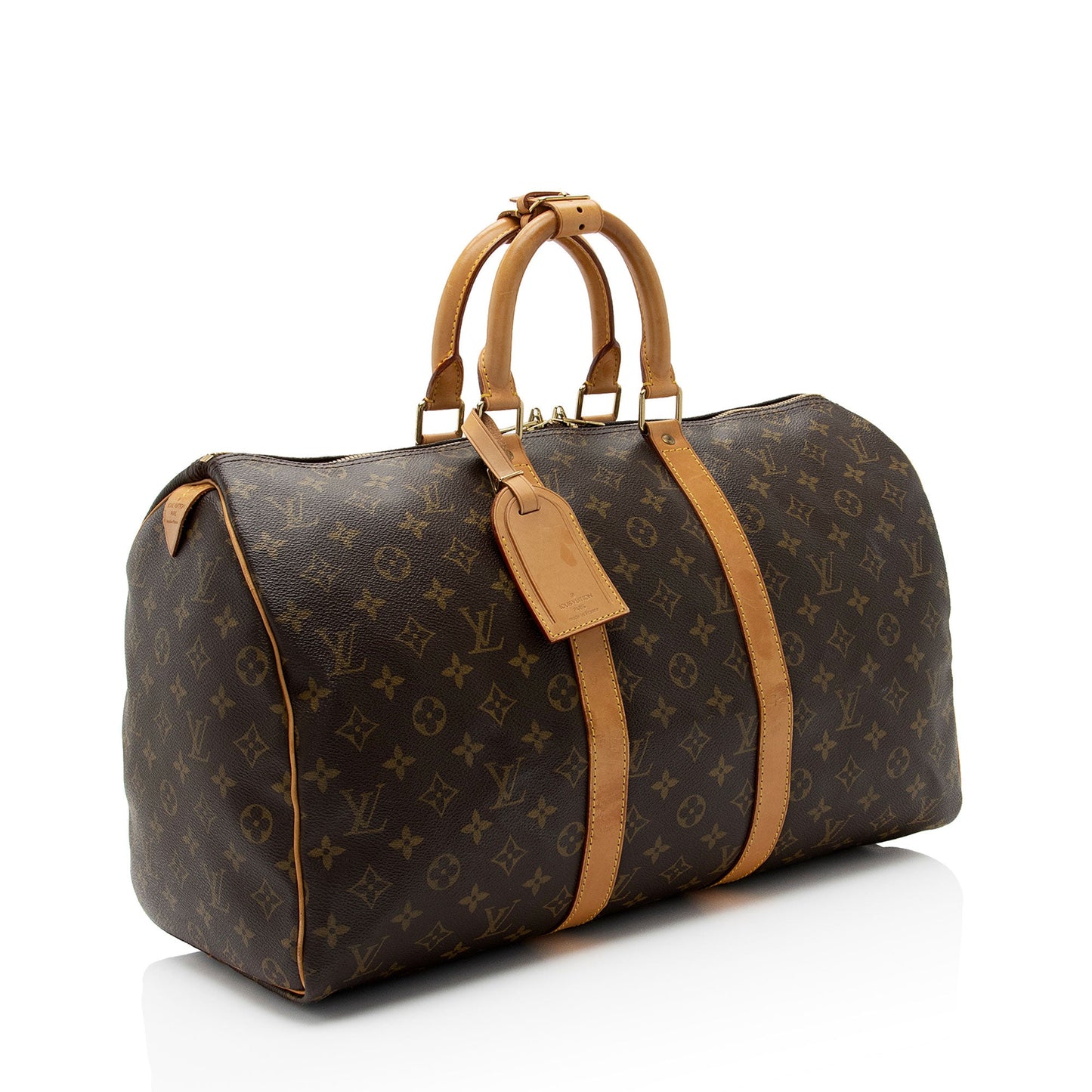 Louis Vuitton Vintage Monogram Canvas Keepall 45 Duffle Bag (SHF-O2TCCK)