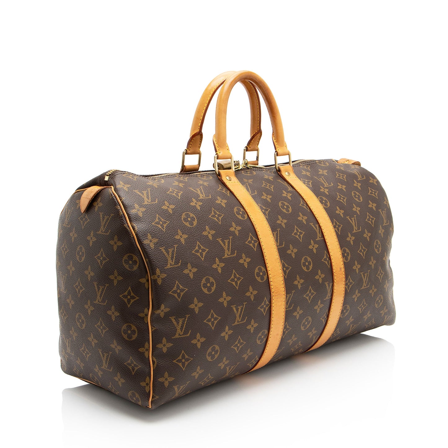 Louis Vuitton Vintage Monogram Canvas Keepall 45 Duffle (SHF-tZDuKX)