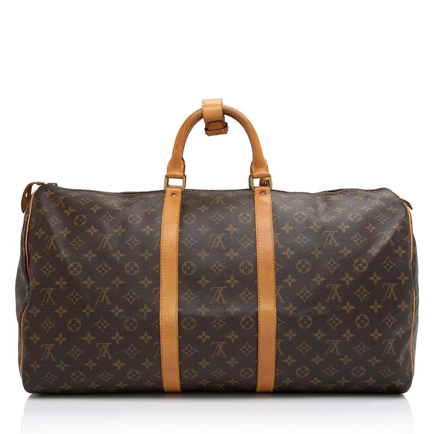 Louis Vuitton Vintage Monogram Canvas Keepall 55 Duffle Bag (SHF-YIKVeb)