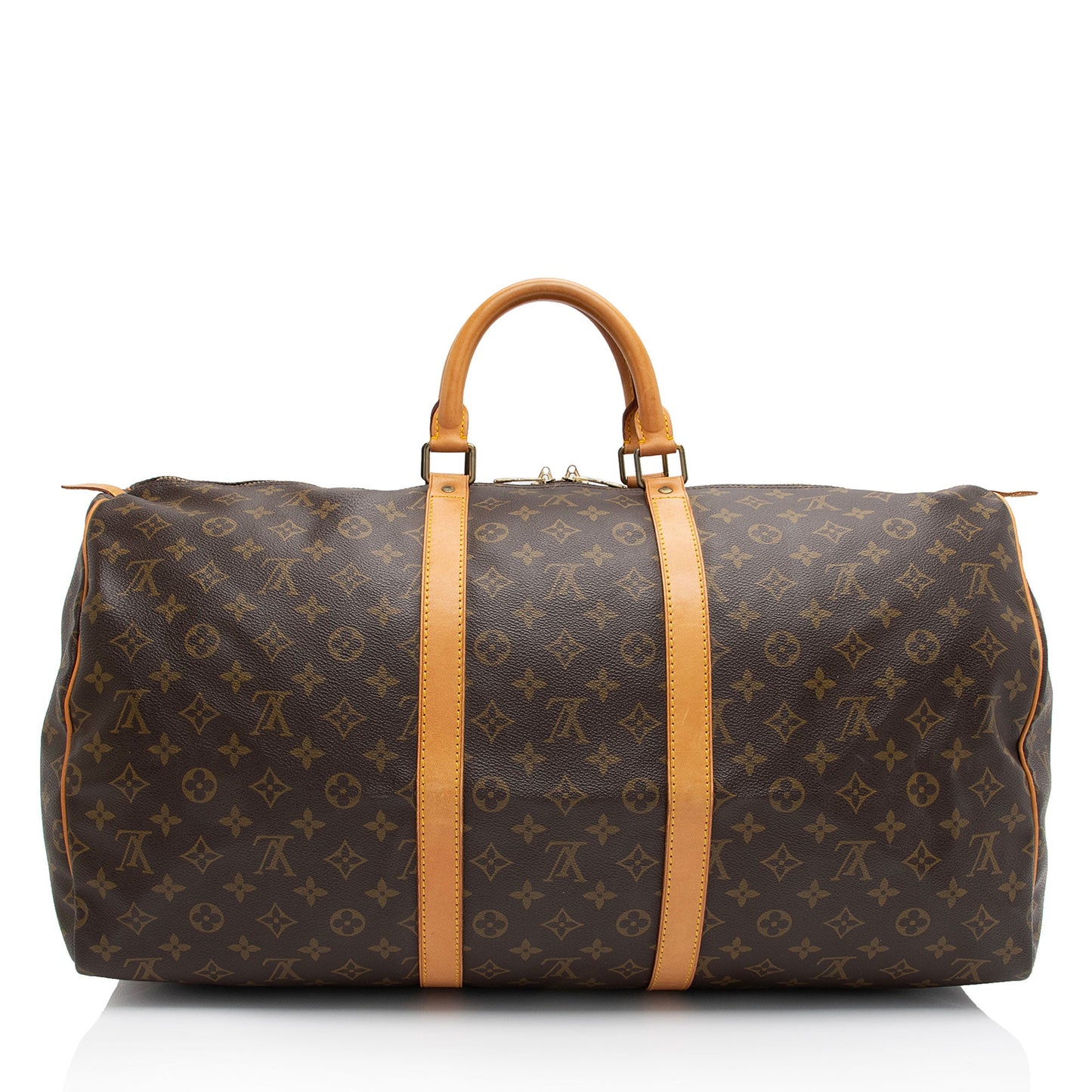 Louis Vuitton Vintage Monogram Canvas Keepall 55 Duffle Bag (SHF-V95Q6T)