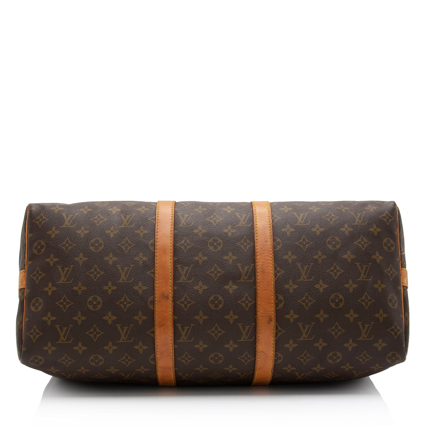 Louis Vuitton Vintage Monogram Canvas Keepall Bandouliere 50 Duffle Bag (SHF-3GGL8o)