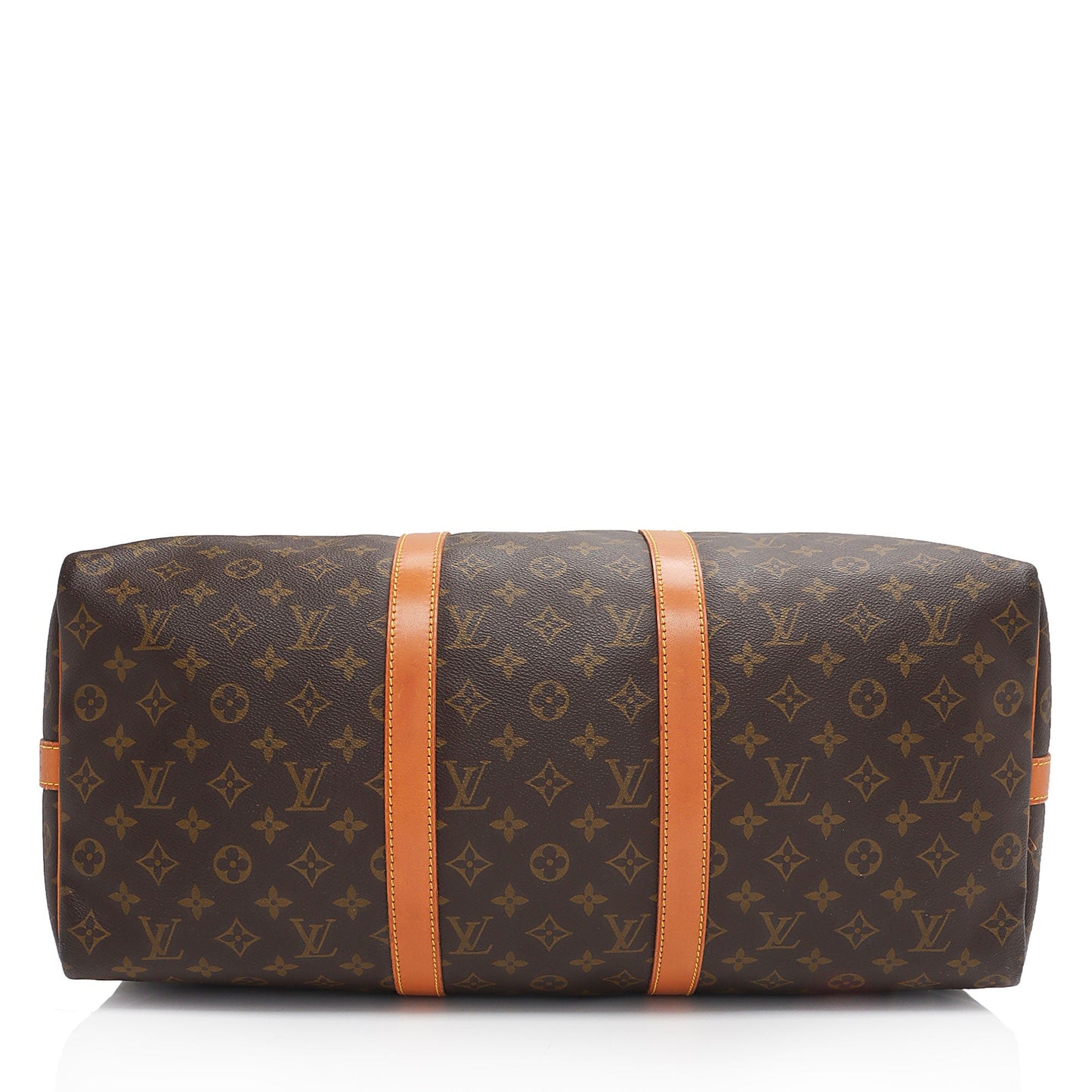 Louis Vuitton Vintage Monogram Canvas Keepall Bandouliere 50 Duffle Bag (SHF-vjjT94)