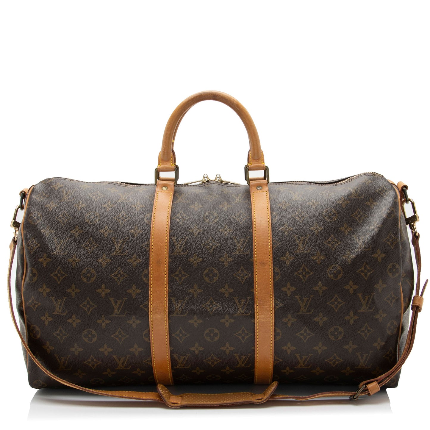 Louis Vuitton Vintage Monogram Canvas Keepall Bandouliere 50 Duffle