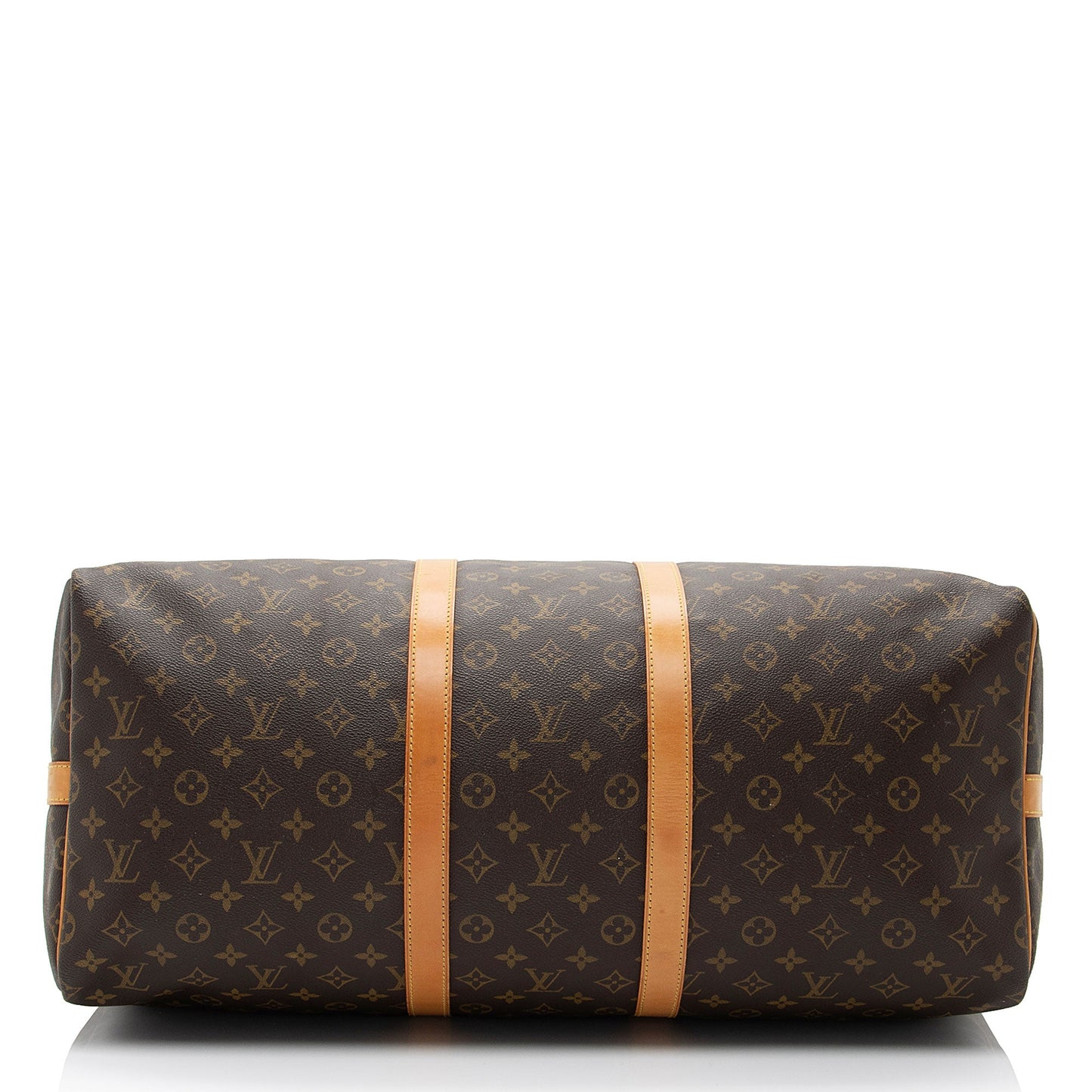 Louis Vuitton Vintage Monogram Canvas Keepall Bandouliere 55 Duffle (SHF-cC9VNm)