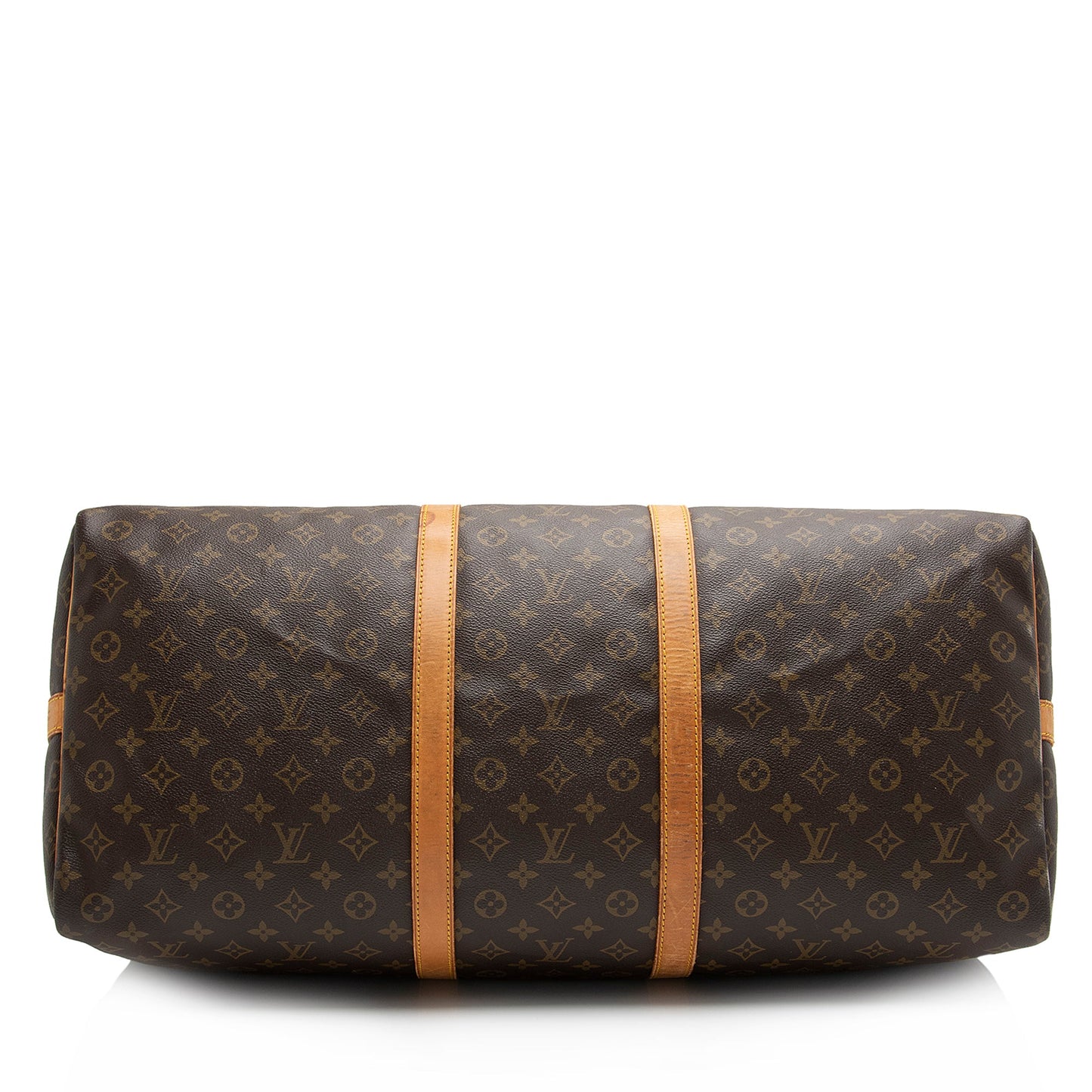 Louis Vuitton Vintage Monogram Canvas Keepall Bandouliere 60 Duffle Bag (SHF-3l2nxP)