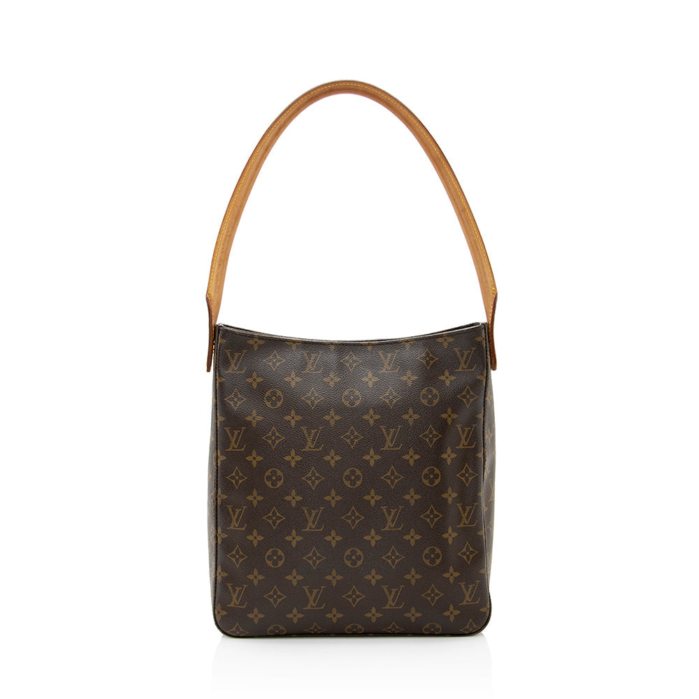 Louis Vuitton Vintage Monogram Canvas Looping GM Shoulder Bag (SHF-21787)