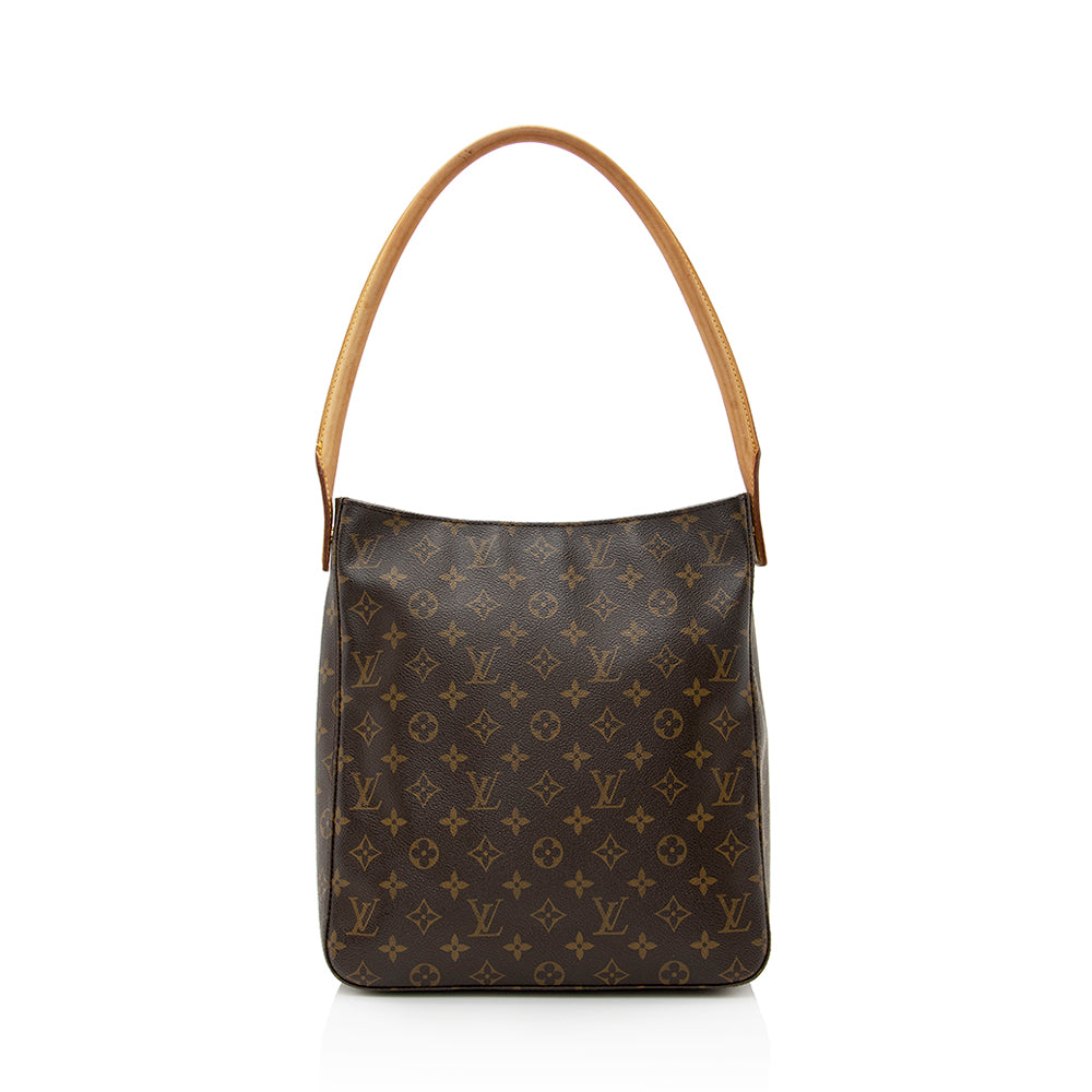 Louis Vuitton Vintage Monogram Canvas Looping GM Shoulder Bag (SHF-21787)