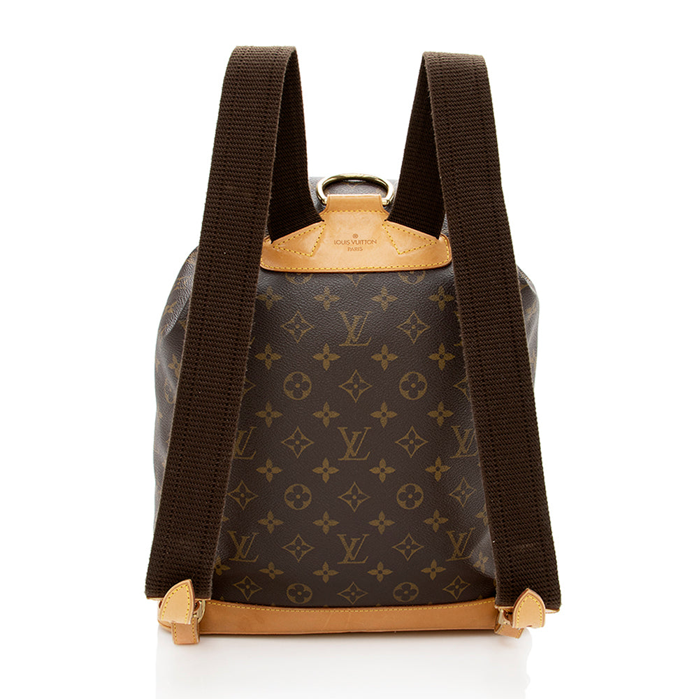 Louis Vuitton Vintage Monogram Canvas Montsouris GM Backpack (SHF-dGo5dg)