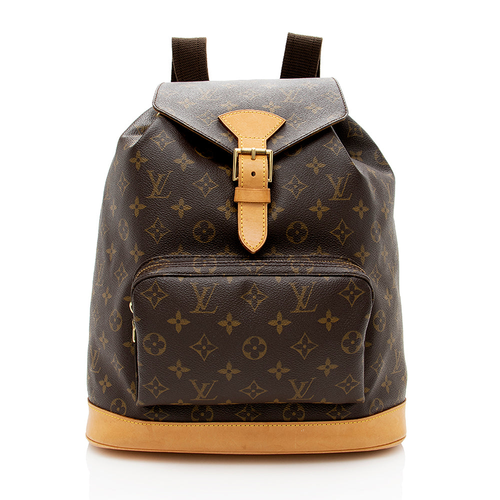 Louis Vuitton Vintage Monogram Canvas Montsouris GM Backpack (SHF-dGo5dg)