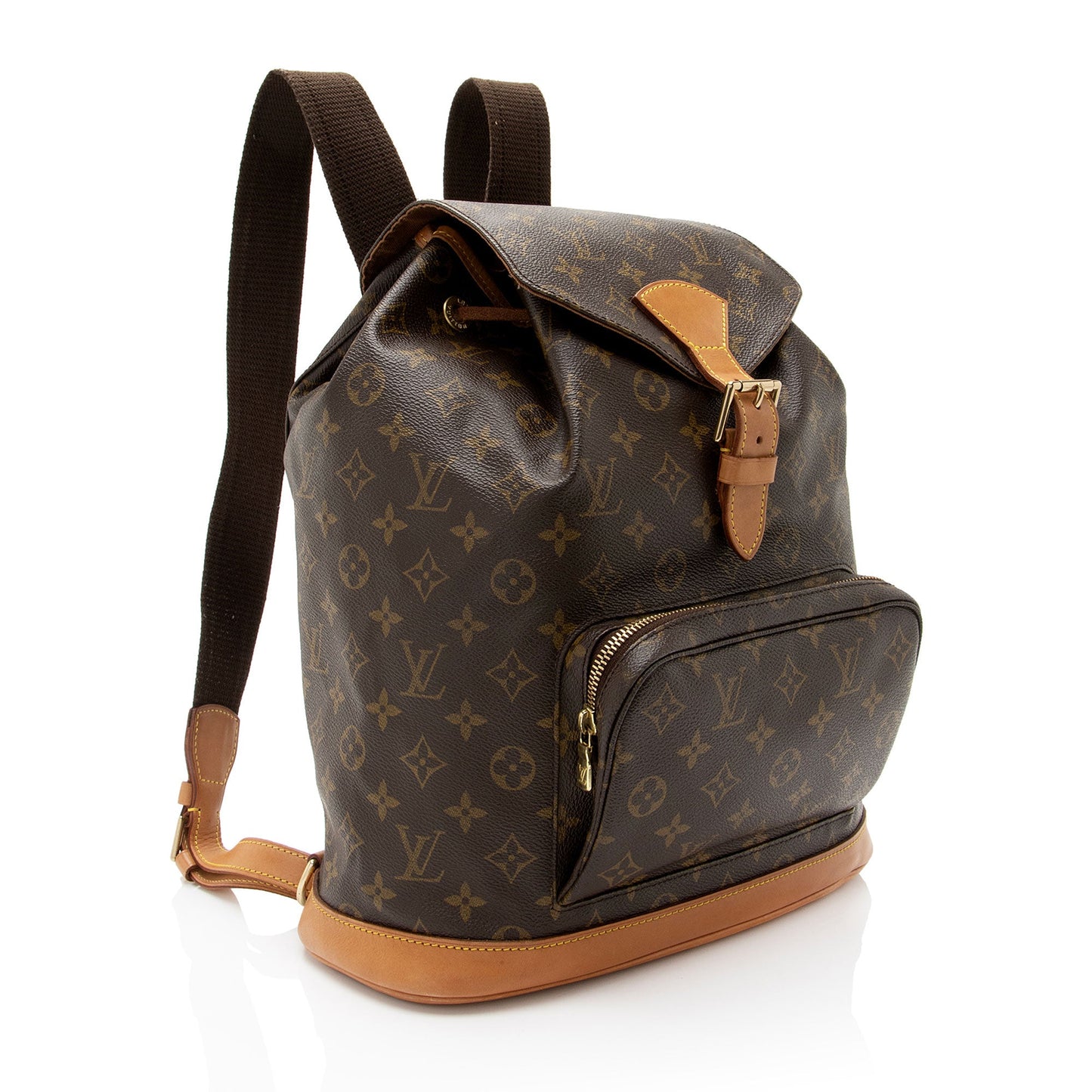 Louis Vuitton Vintage Monogram Canvas Montsouris GM Backpack (SHF-6AyAzn)