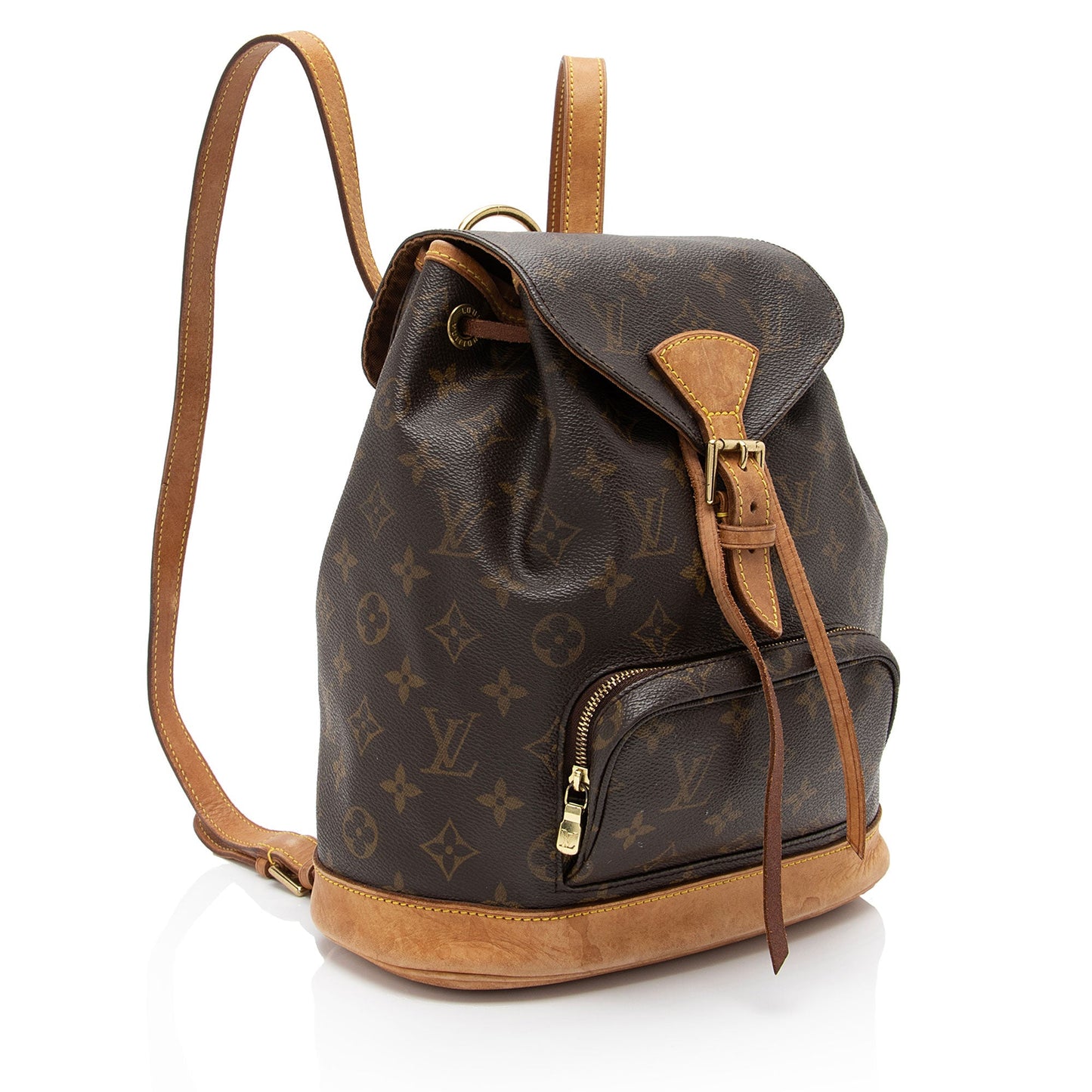 Louis Vuitton Vintage Monogram Canvas Montsouris MM Backpack - FINAL SALE (SHF-F8fFPT)