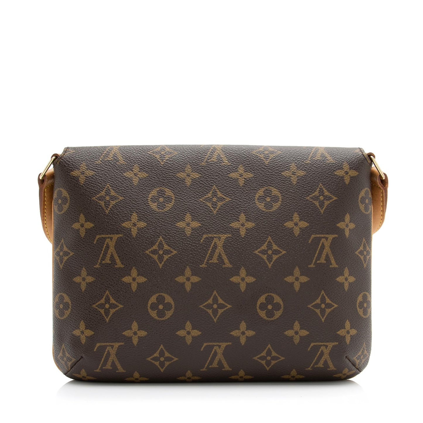 Louis Vuitton Vintage Monogram Canvas Musette Tango Shoulder Bag (SHF-23533)