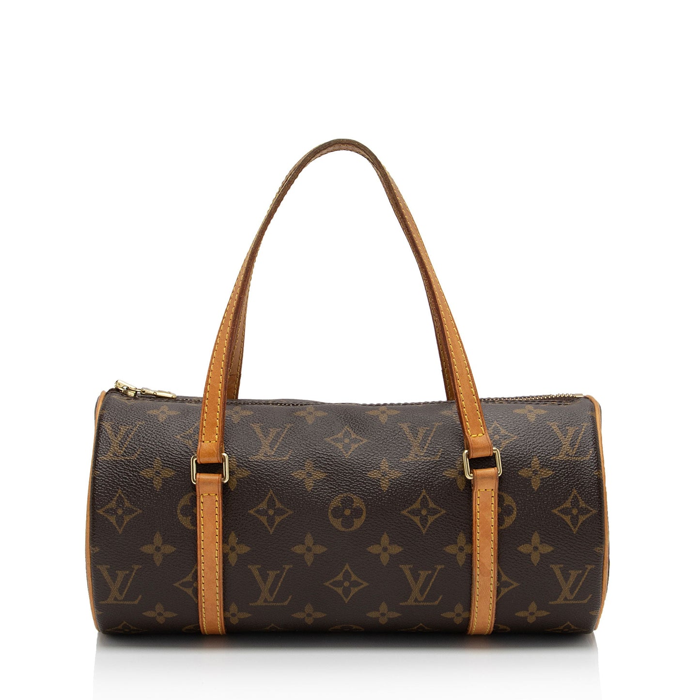 Louis Vuitton Vintage Monogram Canvas Papillon 26 Satchel (SHF-fESYaa)