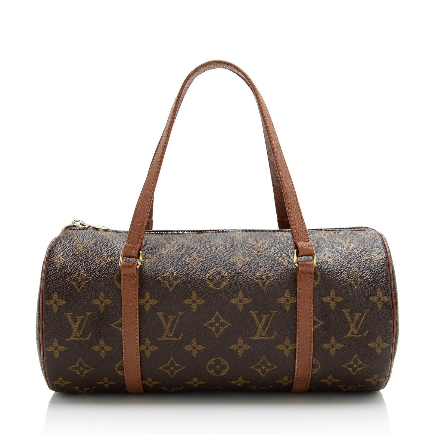 Louis Vuitton Vintage Monogram Canvas Papillon 30 Satchel (SHF-22751)
