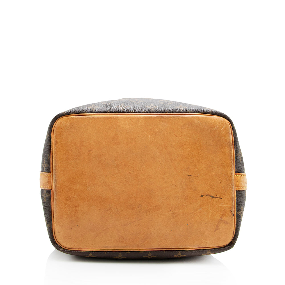Louis Vuitton Vintage Monogram Canvas Petit Noe Shoulder Bag (SHF-19548)