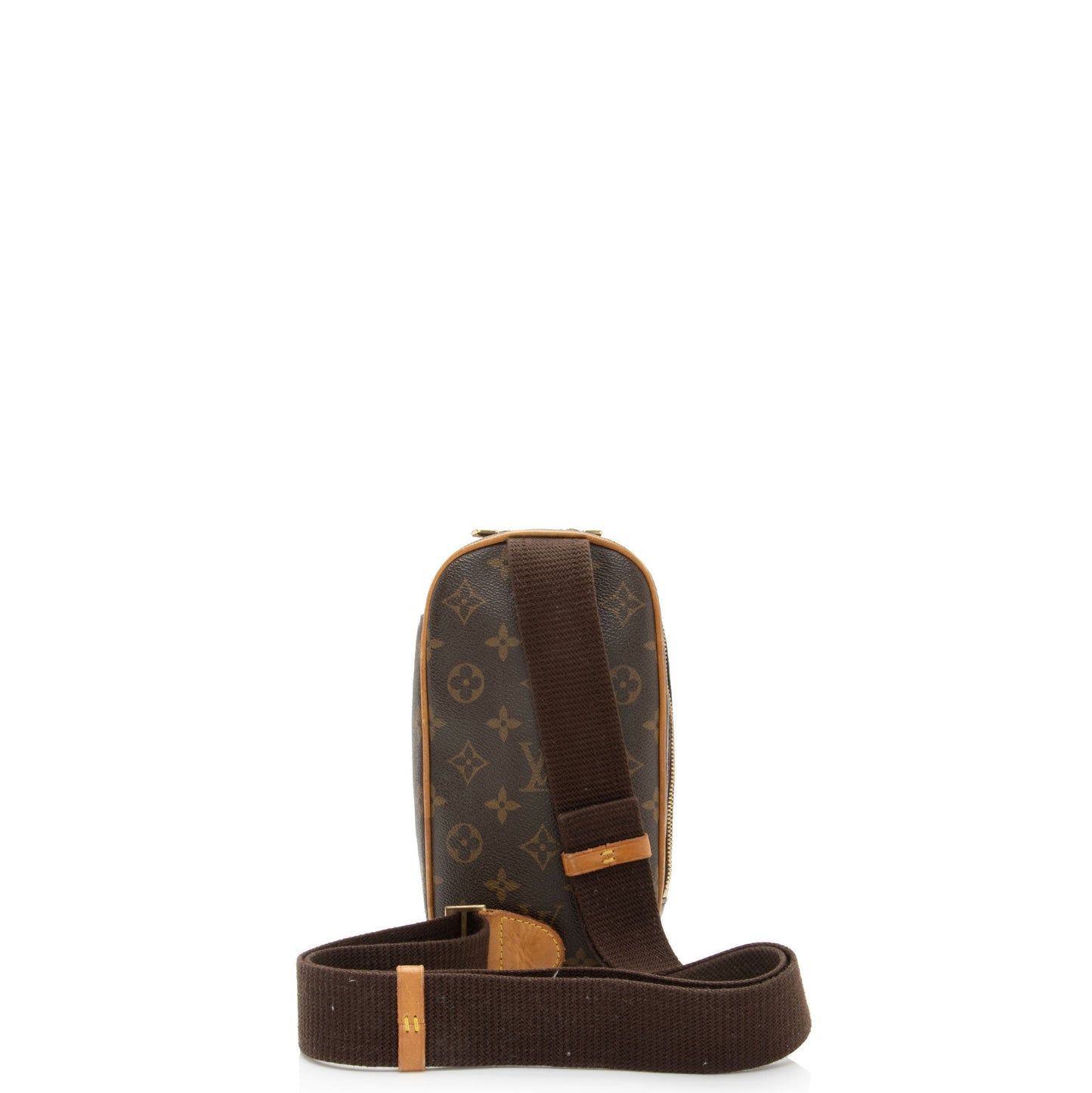 Louis Vuitton Vintage Monogram Canvas Pochette Gange Sling Bag (SHF-wrDzKf)