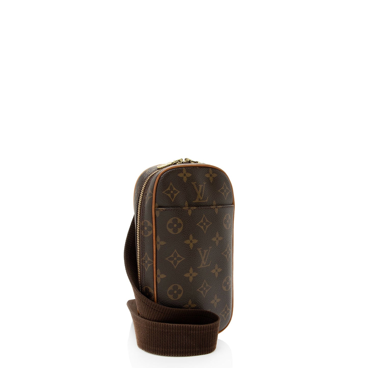 Louis Vuitton Vintage Monogram Canvas Pochette Gange Sling Bag (SHF-BjNVCp)