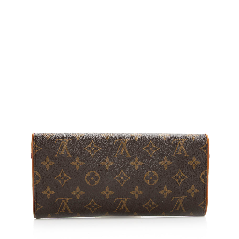 Louis Vuitton Vintage Monogram Canvas Pochette Twin GM Shoulder Bag (SHF-sPqK9d)