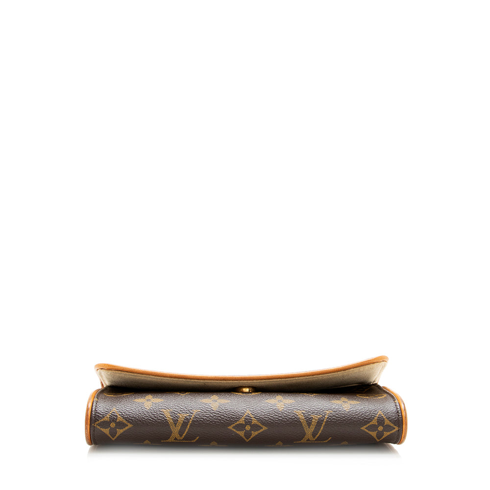 Louis Vuitton Vintage Monogram Canvas Pochette Twin PM Shoulder Bag - FINAL SALE (SHF-20112)