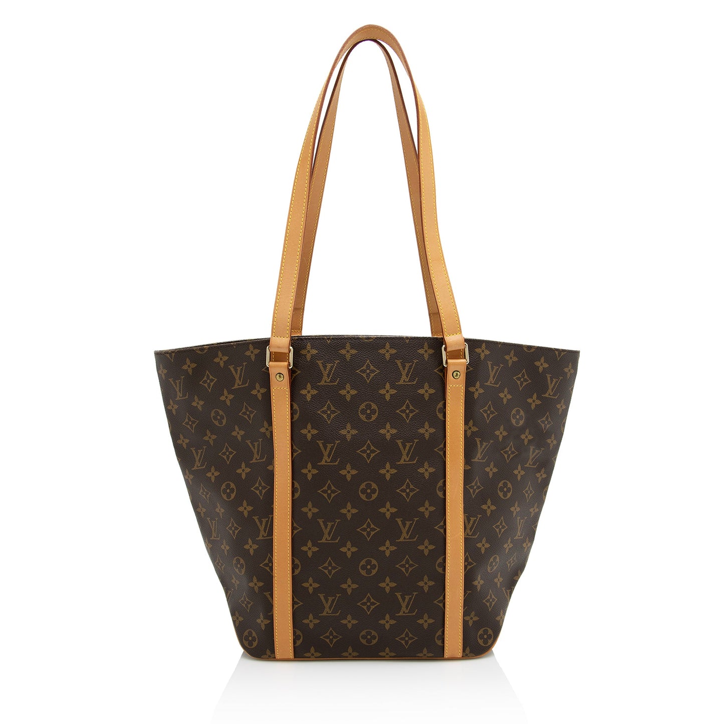 Louis Vuitton Vintage Monogram Canvas Sac Shopping 48 Tote (SHF-22905)