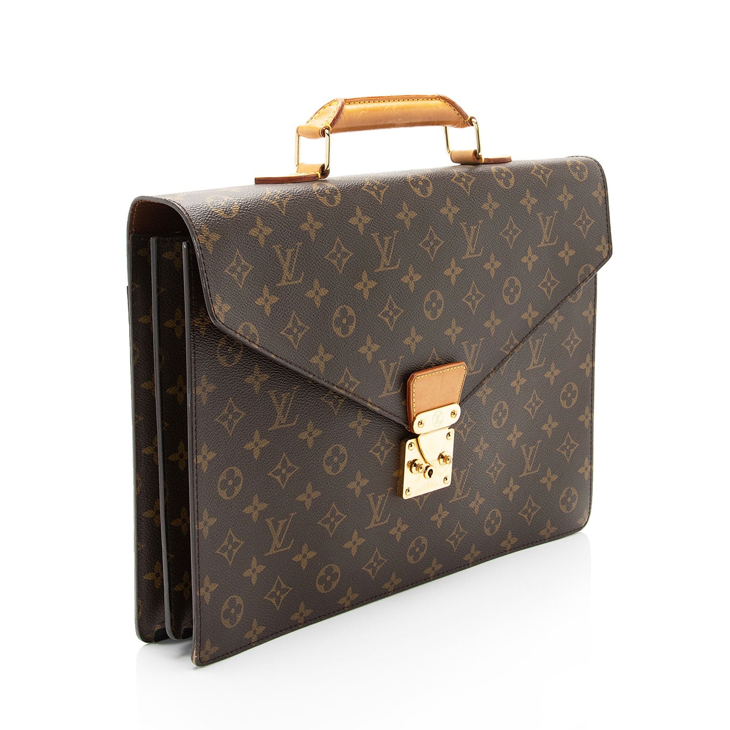 Louis Vuitton Vintage Monogram Canvas Serviette Conseiller Briefcase (SHF-6CAoUY)