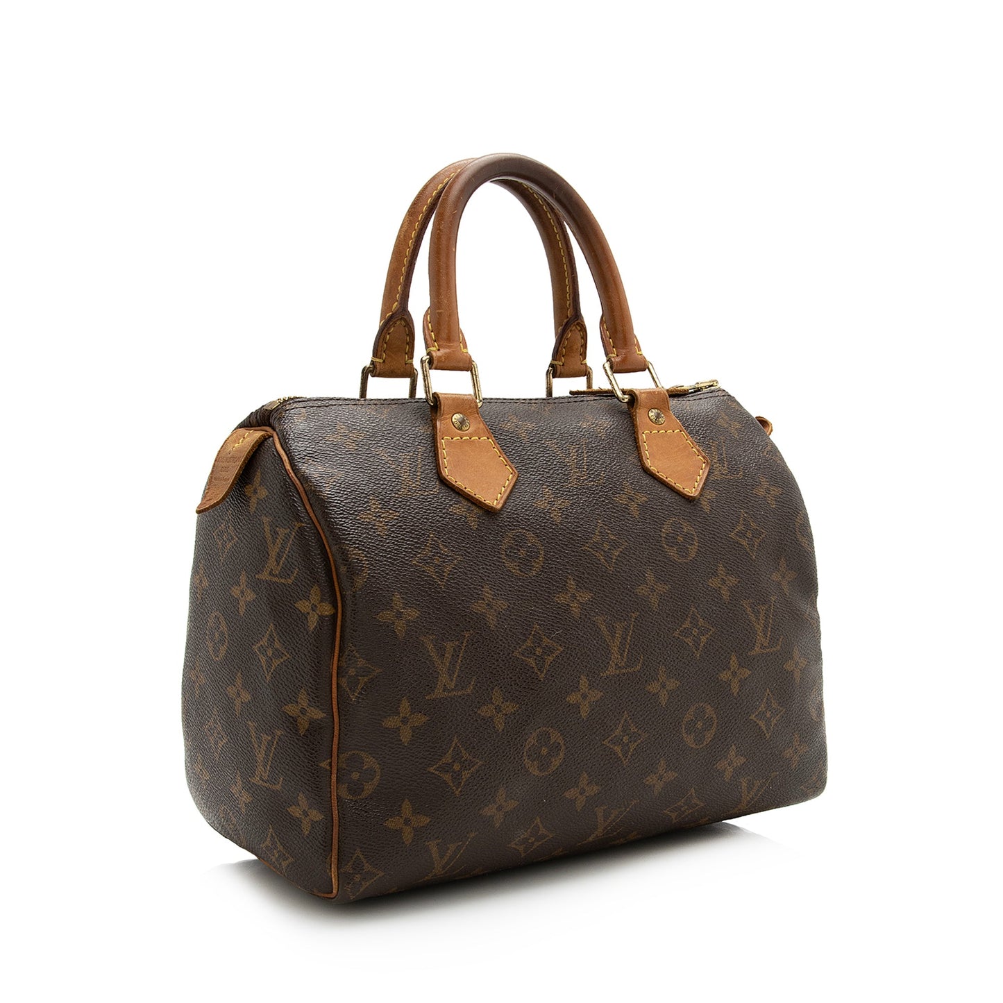 Louis Vuitton Vintage Monogram Canvas Speedy 25 Satchel (SHF-22415)