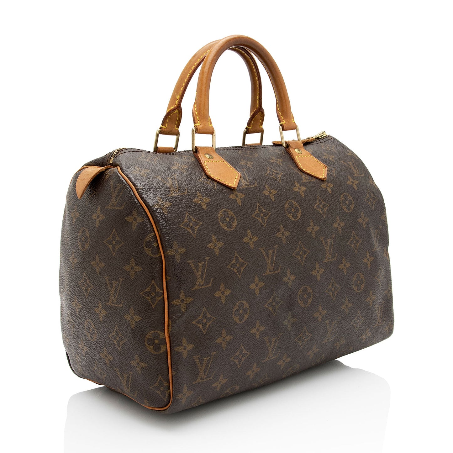 Louis Vuitton Vintage Monogram Canvas Speedy 30 Satchel (SHF-S4oifV)