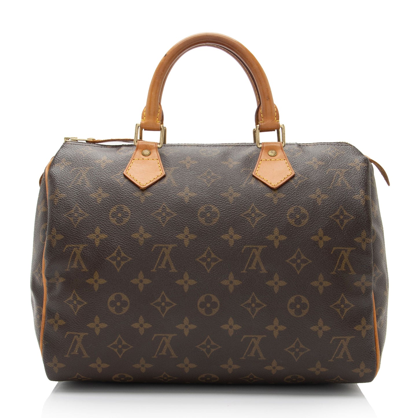 Louis Vuitton Vintage Monogram Canvas Speedy 30 Satchel (SHF-Owe8gC)