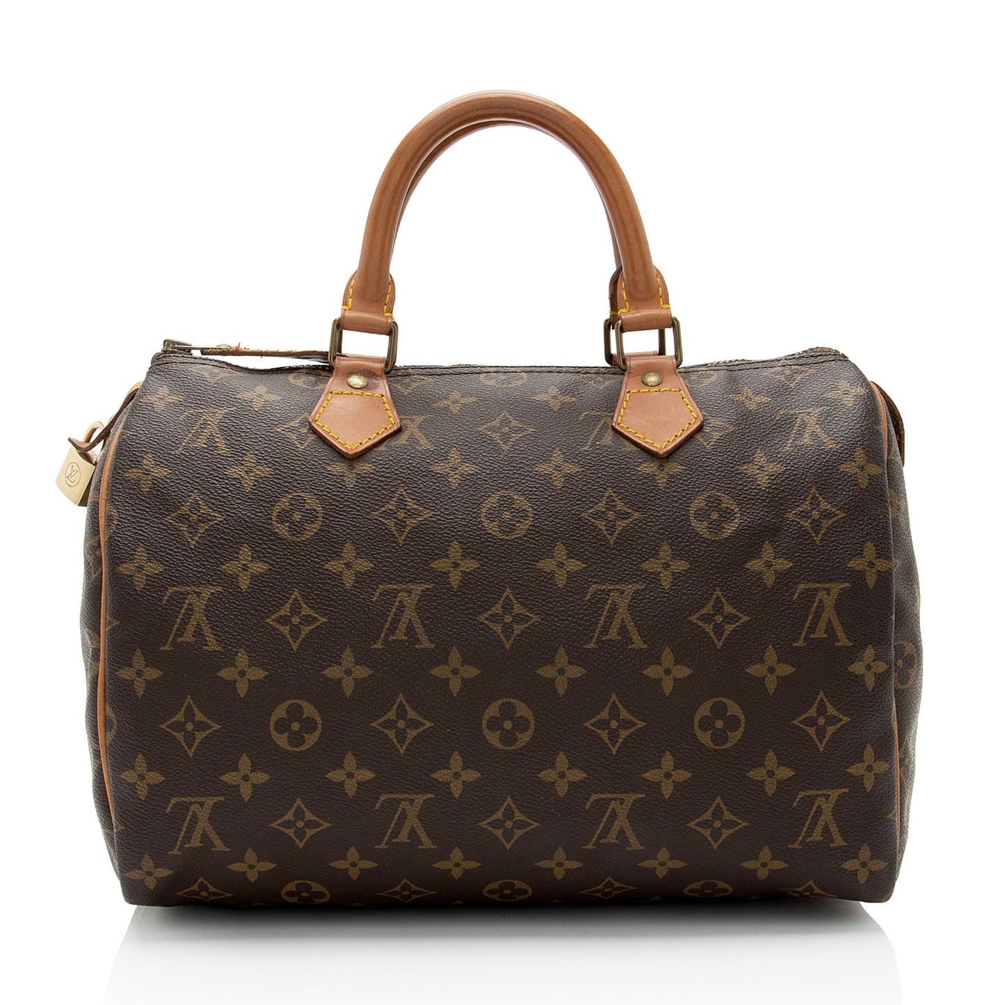 Louis Vuitton Vintage Monogram Canvas Speedy 30 Satchel (SHF-qPZpG7)