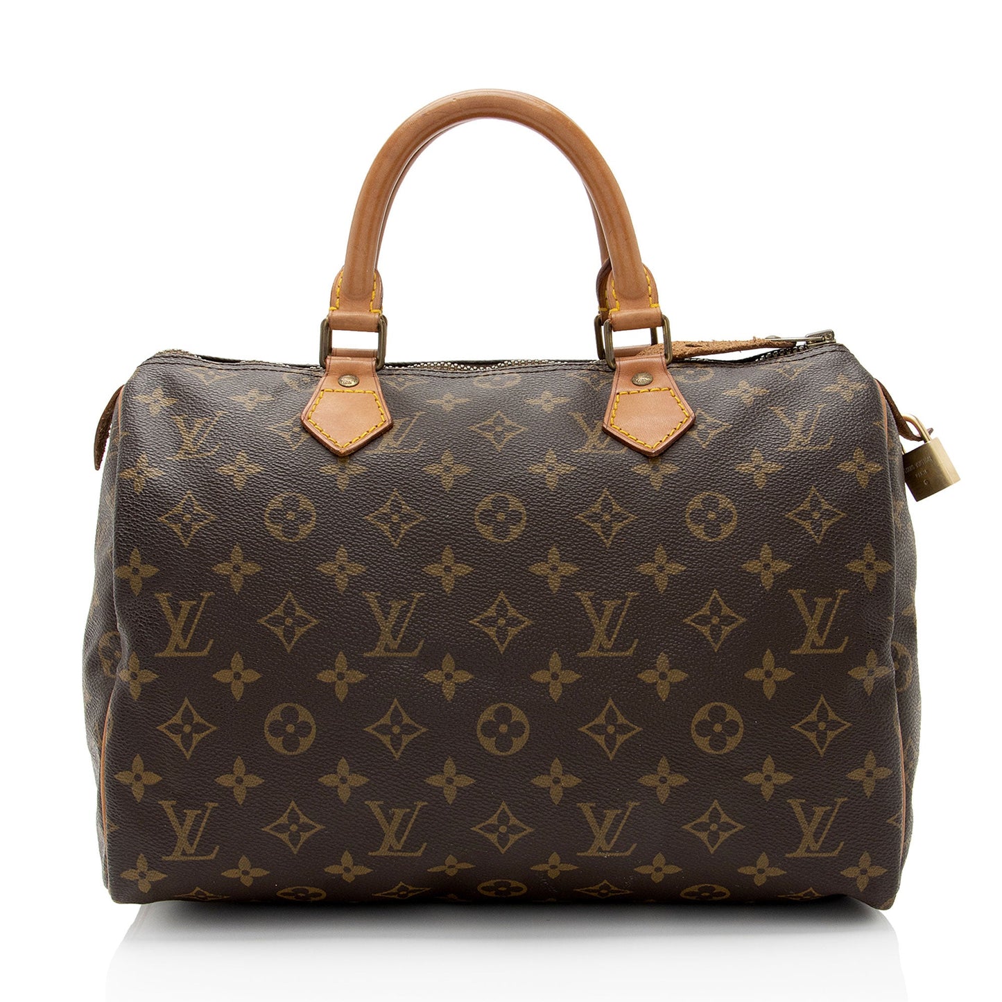 Louis Vuitton Vintage Monogram Canvas Speedy 30 Satchel (SHF-qPZpG7)