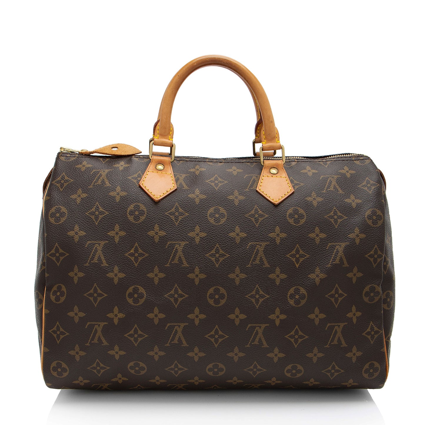 Louis Vuitton Vintage Monogram Canvas Speedy 35 Satchel